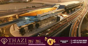 Dubai Metro Blue Line construction_ Traffic diverted near International City 1