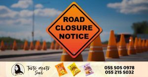 Masfout Gate Project_ Warning that Ajman Masfout Al Oqaiba Road will be temporarily closed