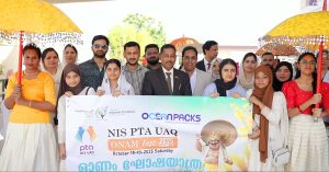 New Indian School PTA Committee Umm Al Quwain celebrated ''Onam Fest Season 2''.