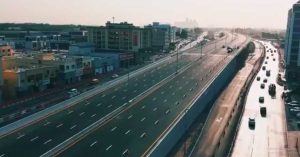 Al Hamidiya Bridge in Ajman partially opened