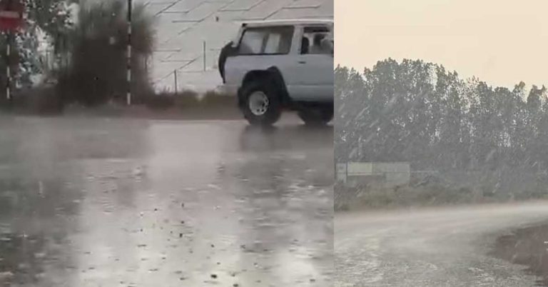 Flooding following rain in Al Ain; Orange alert declared
