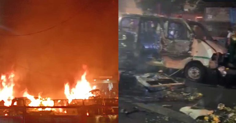 Blast near Red Fort Metro Station in Delhi_ Car explodes_ one killed