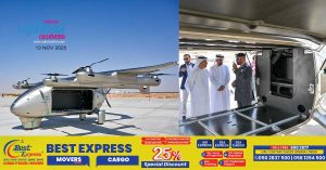 First test flight of cargo delivery drone in UAE successfully completed