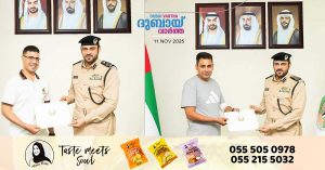 Sharjah Civil Defence Authority honours 3 residents who worked to extinguish balcony fire in Al Mamzar