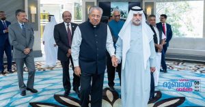 Sheikh Nahyan bin Mubarak receives Chief Minister Pinarayi Vijayan
