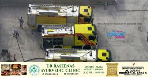 The massive fire at the Al Qus Bicycle Warehouse has been brought under control.