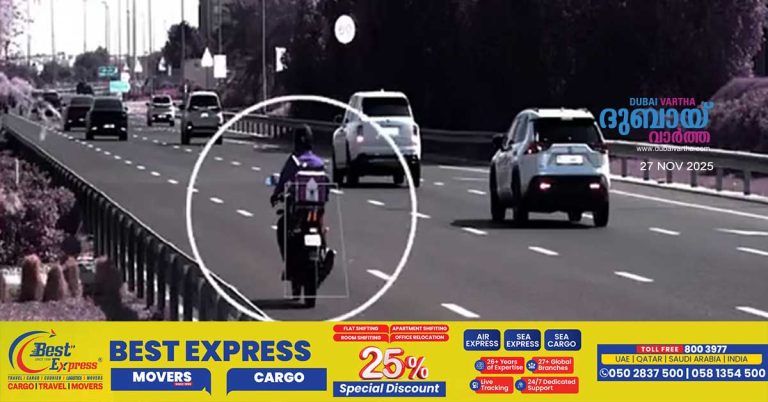 Traveling on the fast lane_ Over 8,000 delivery riders fined in Dubai.