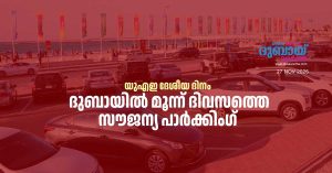 Dubai announces 3-day free public parking for UAE National Day