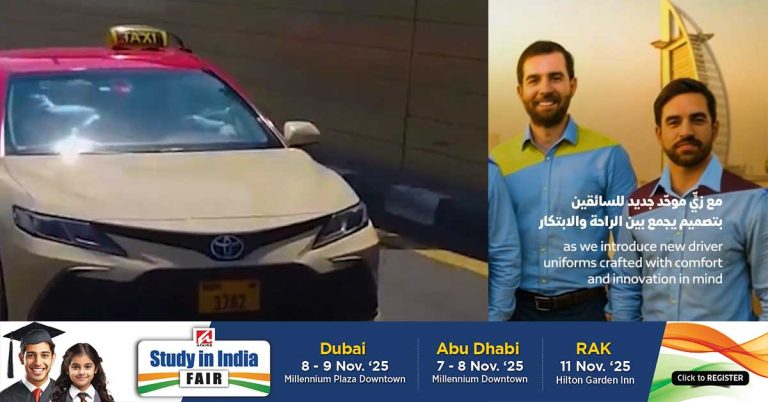 Taxi drivers in Dubai now have eco-friendly uniforms