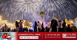 Seven fireworks and drone shows to welcome the New Year at Dubai Global Village.