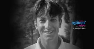 A young golfer from Dubai has tragically died in a fire at a resort in Switzerland during New Year's Eve.