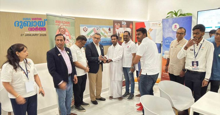 Friends India and the Dubai Health Authority jointly organized a blood donation camp in Dubai.