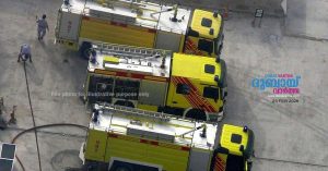 Fire breaks out at warehouse in Al Musoon, Abu Dhabi