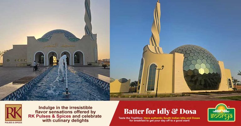 New glass-domed mosque opens in Sharjah's Jebel Omar area