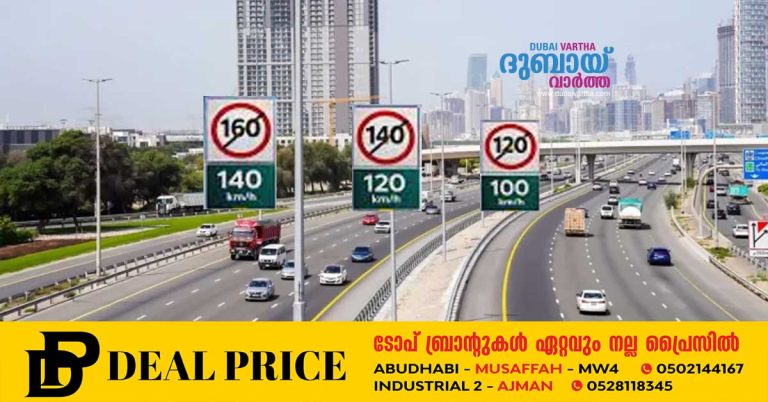 Speed ​​limits reduced on three major roads in Abu Dhabi