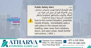 Residents reported receiving alerts again at night in several places.