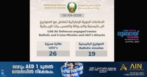 19 ballistic missiles and 26 UVs that arrived from Iran today have been neutralized