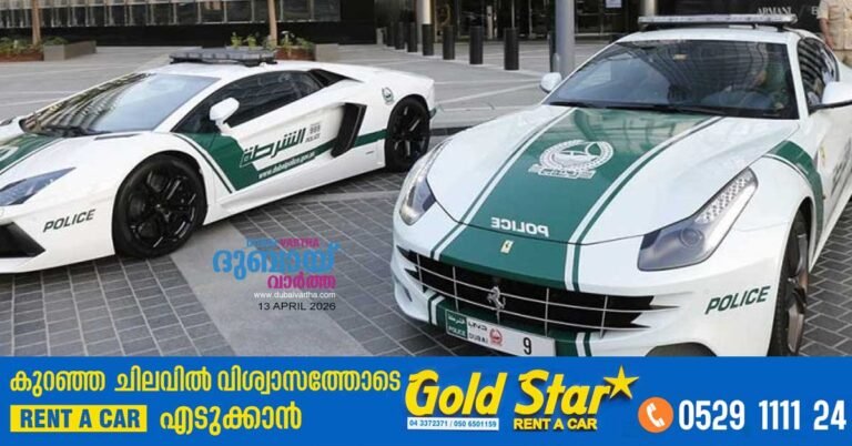 Dubai Police seize vehicle after dangerous driving in Dubai Marina