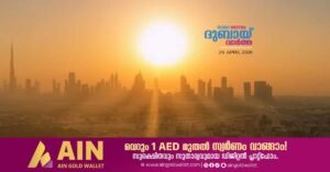 Dusty weather likely in most places today; temperature likely to reach 44°C