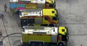 Fire breaks out in a building near Sheikh Zayed Road; reports indicate residents have been evacuated.
