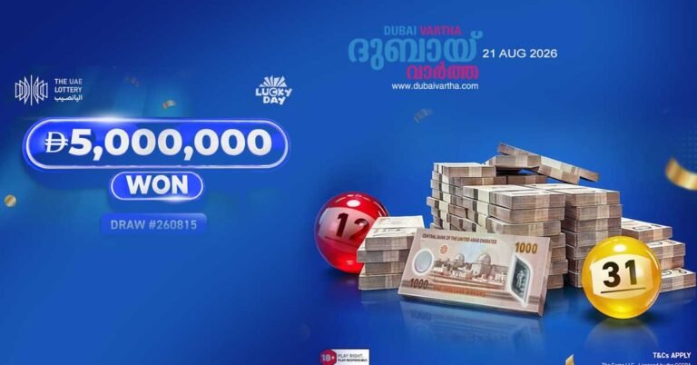 The UAE Lottery Celebrates Its Third AED 5 Million Winner as Mega Prizes Keep Coming
