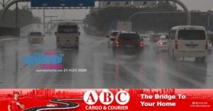 Heavy rain: Public beaches and parks in Abu Dhabi temporarily closed.