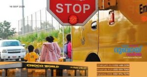 Don't ignore school bus stop signs Sharjah-Police